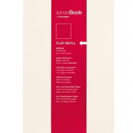 Блок бумаги сменный для блокнотов SenseBook Flap M линейка А5 - Сменный блок бумаги для блокнотов SenseBook Flap M линейка купить в магазине Copic.Club с доставкой