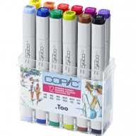 Copic Classic 12 Summer набор маркеров в кейсе, летние цвета - Copic Classic 12 Summer набор маркеров в кейсе, летние цвета купить в официальном магазине Копик Клаб / Copic Club с доставкой по РФ и всему миру