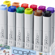 Copic Classic 12 Summer набор маркеров в кейсе, летние цвета - Copic Classic 12 Summer набор маркеров в кейсе, летние цвета купить в официальном магазине Копик Клаб / Copic Club с доставкой по РФ и всему миру
