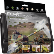 Набор маркеров Copic Sketch Camouflage 9 камуфляжных оттенков для скетчей - Набор маркеров Copic Sketch "Camouflage" 9 камуфляжных оттенков для рисования скетчей в пенале купить в магазине маркеров Copic.Club с доставкой по РФ и СНГ